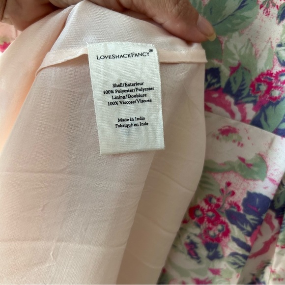 NWT LoveShackFancy Gilvery Maxi Dress Gown in Veiled Kiss Size 2 $595 Small. - Picture 8 of 16